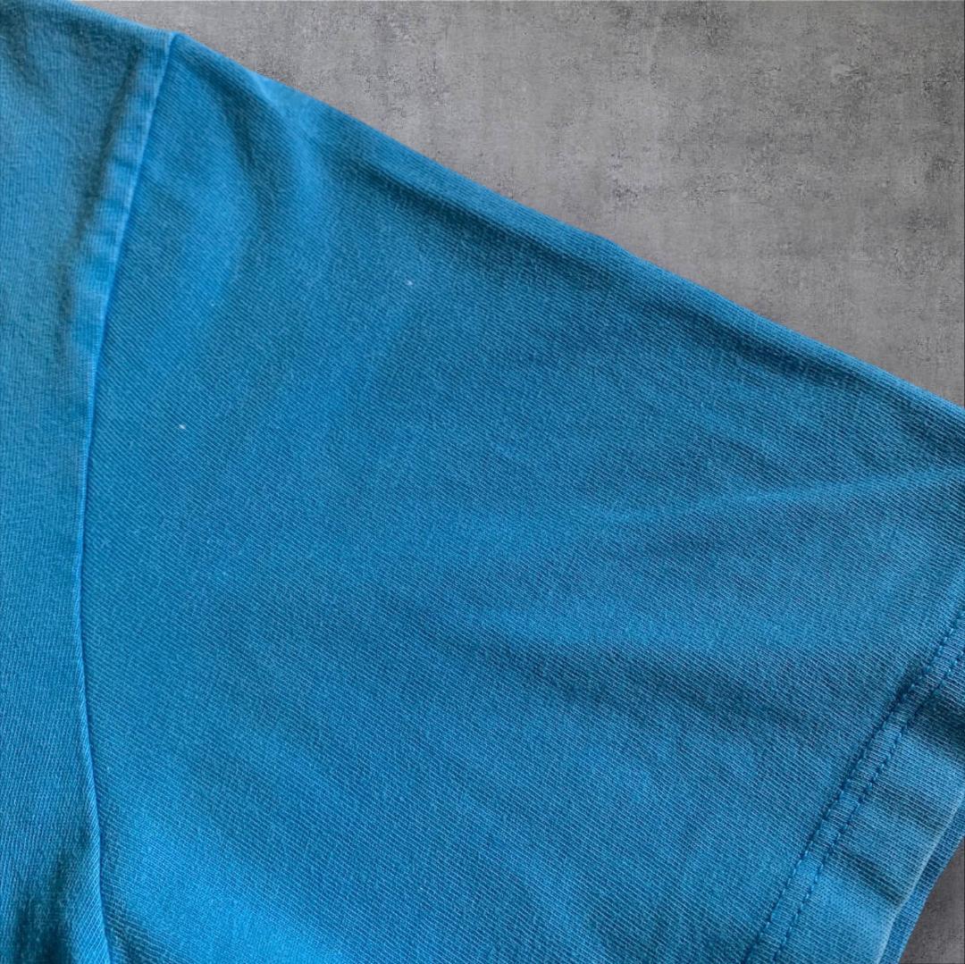 テキーラ TEQUILA お酒 Tシャツ tommy bahama 水色 M o-000016