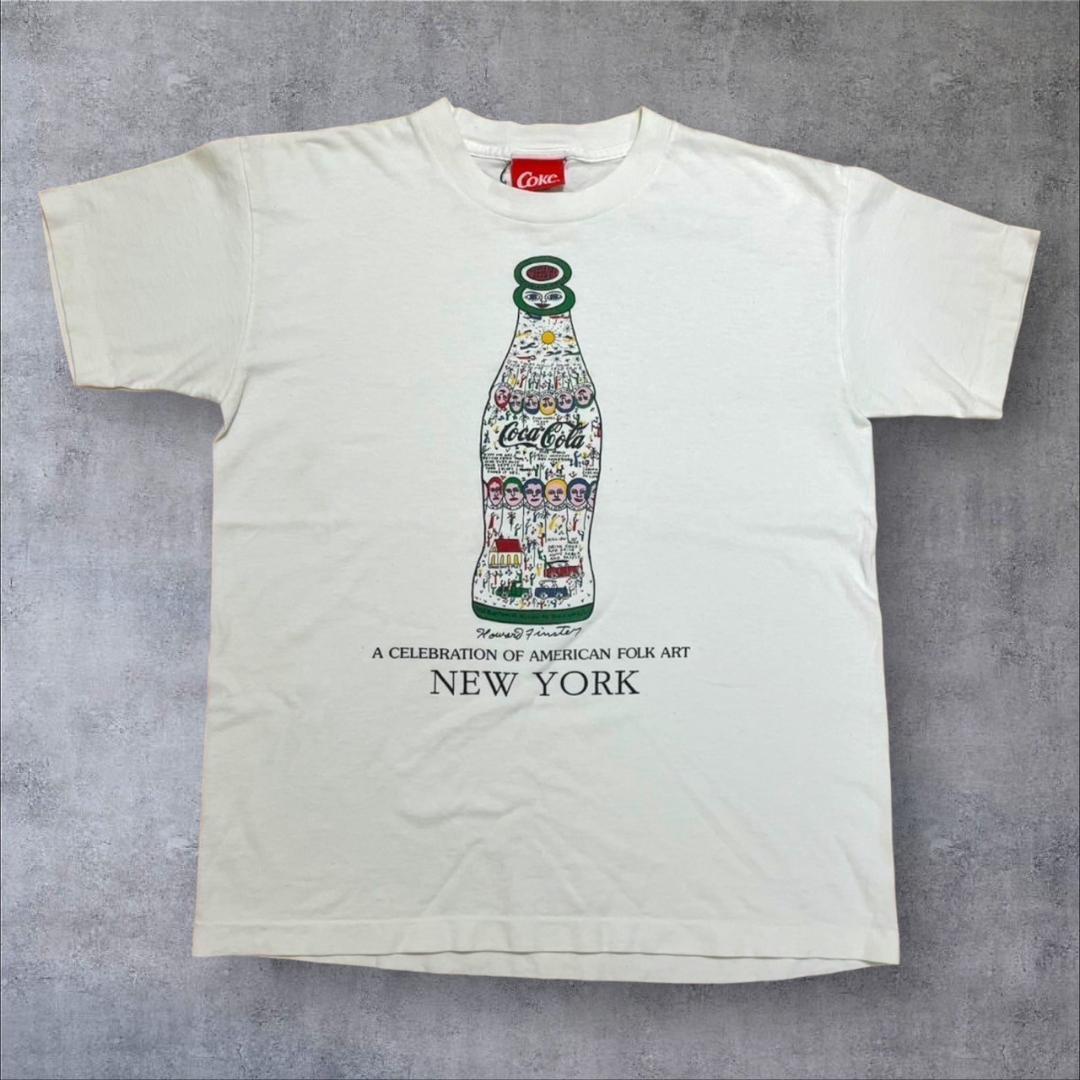 コカコーラ アートT USA製 90s 小さめ キッズ co-000025