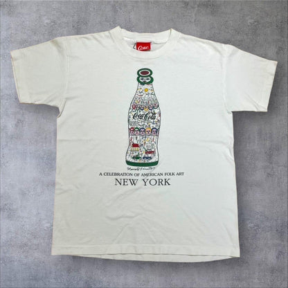コカコーラ アートT USA製 90s 小さめ キッズ co-000025
