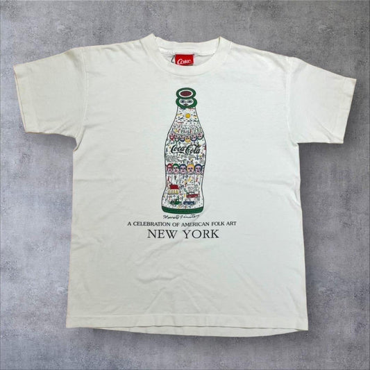 コカコーラ アートT USA製 90s 小さめ キッズ co-000025