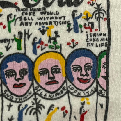 コカコーラ アートT USA製 90s 小さめ キッズ co-000025