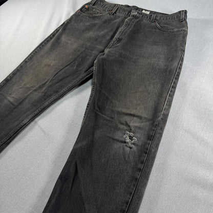 90s 505 ブラックデニム 後染め USA製 W36 918 in-000016