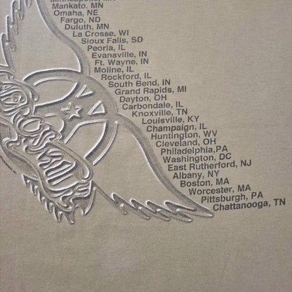 90s エアロスミス AEROSMITH バンT カーキ ba-000022