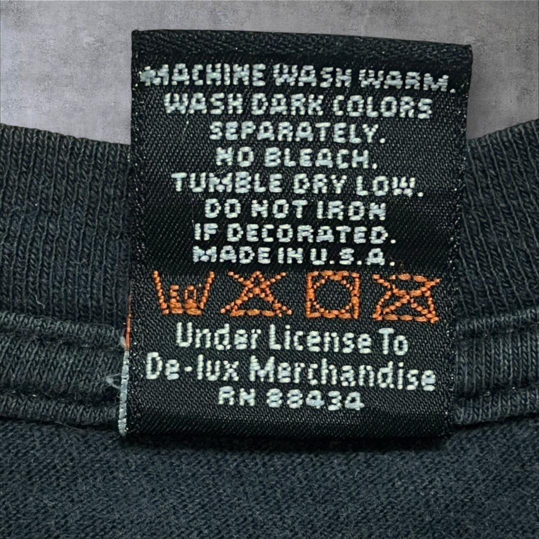 00s ハーレーダビッドソン USA製 黒 ハーレー L co-000015