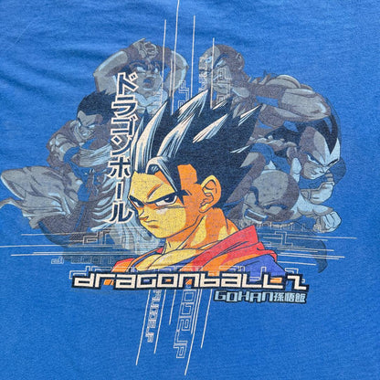 00s ドラゴンボール DRAGON BALL USA 青 Tシャツ ch-x-2505-021