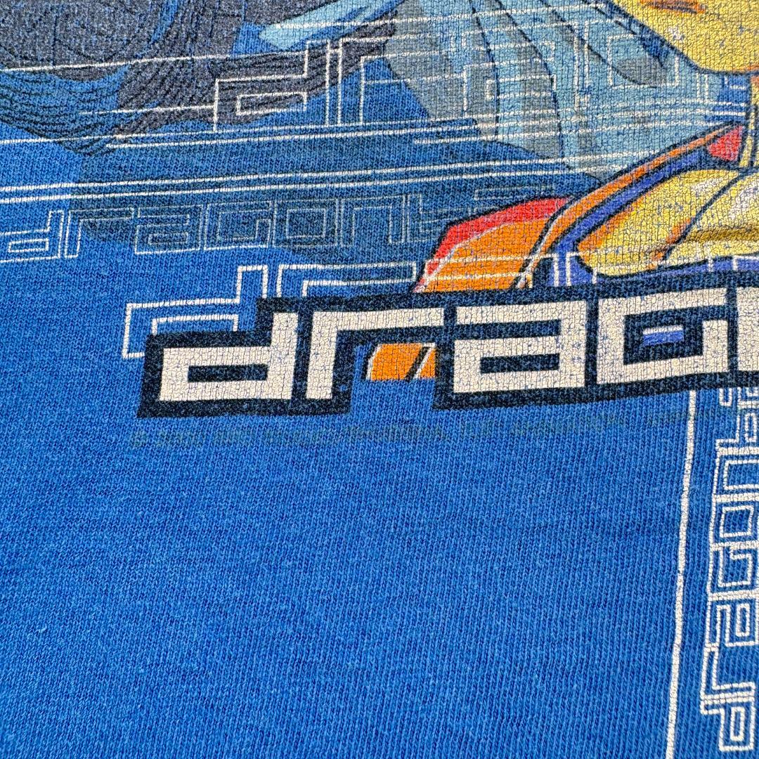 00s ドラゴンボール DRAGON BALL USA 青 Tシャツ ch-x-2505-021