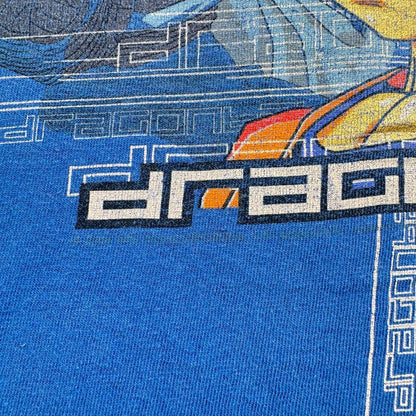 00s ドラゴンボール DRAGON BALL USA 青 Tシャツ ch-x-2505-021