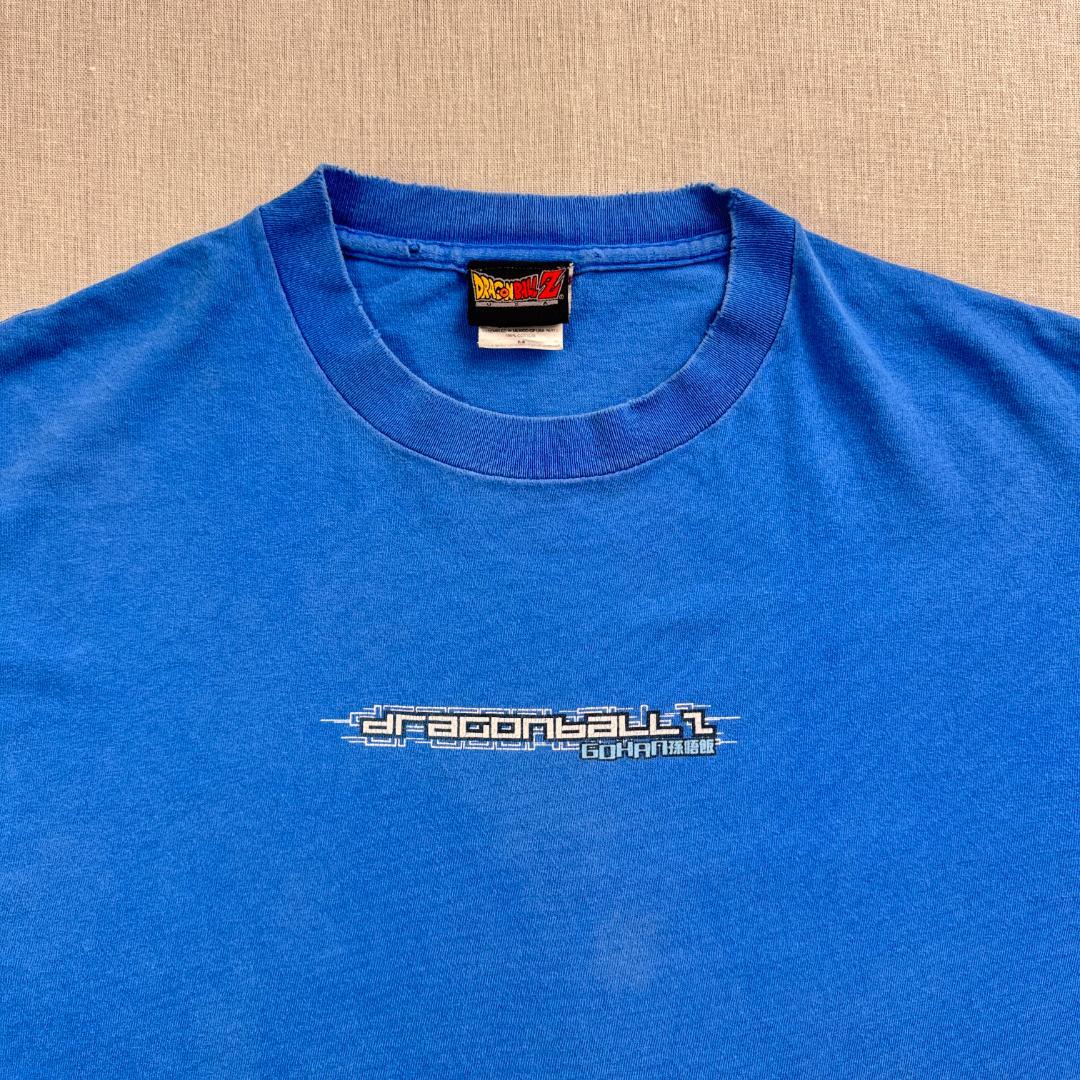 00s ドラゴンボール DRAGON BALL USA 青 Tシャツ ch-x-2505-021