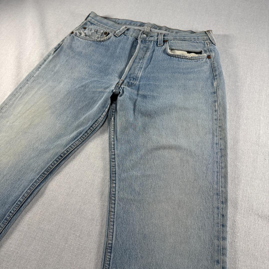 80s levi's 501 ハチマル ストレートデニム pa-2603-010