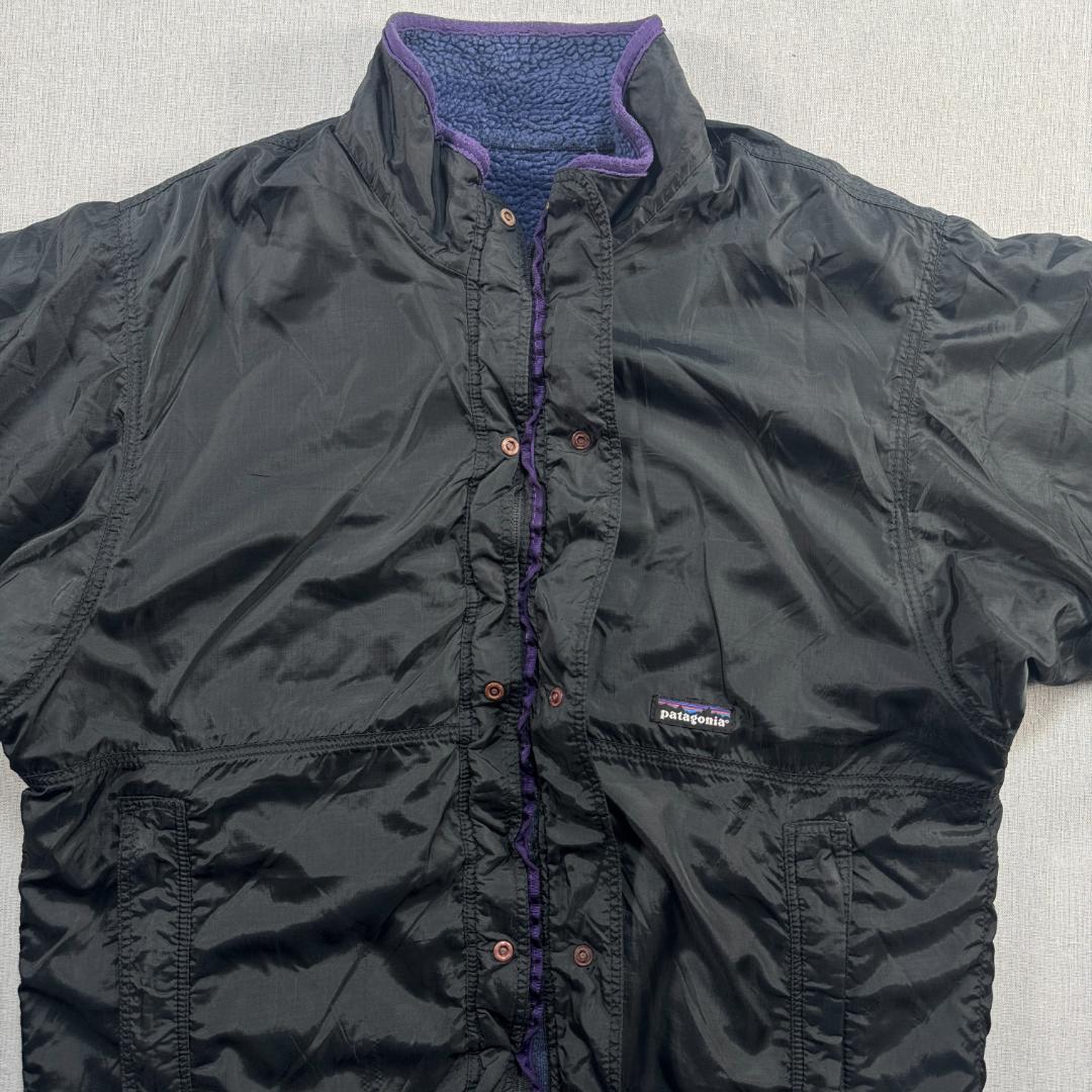 90s 雪無し パタゴニア グリセード プルシアンブルー USA製 M ja-u-2505-061