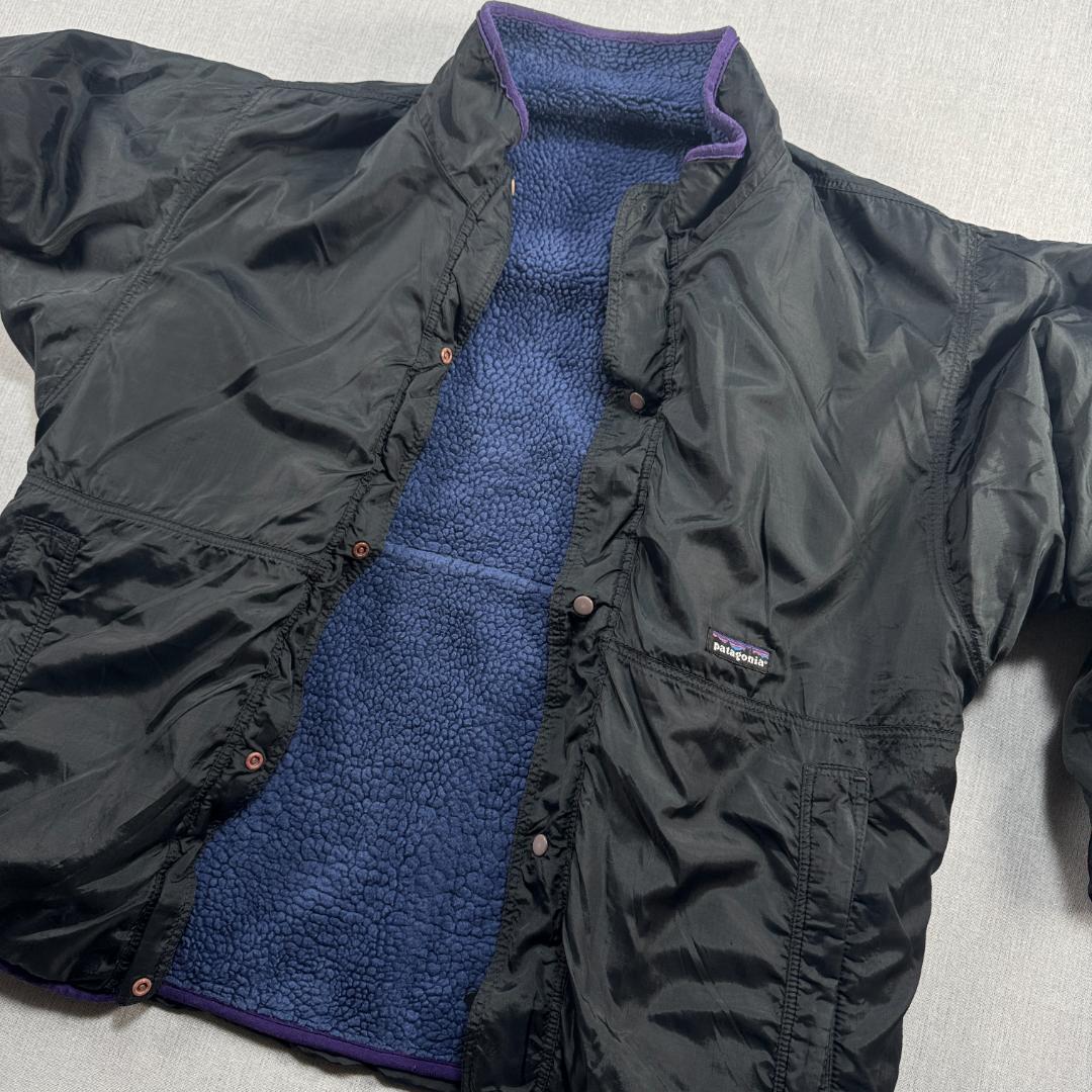 90s 雪無し パタゴニア グリセード プルシアンブルー USA製 M ja-u-2505-061