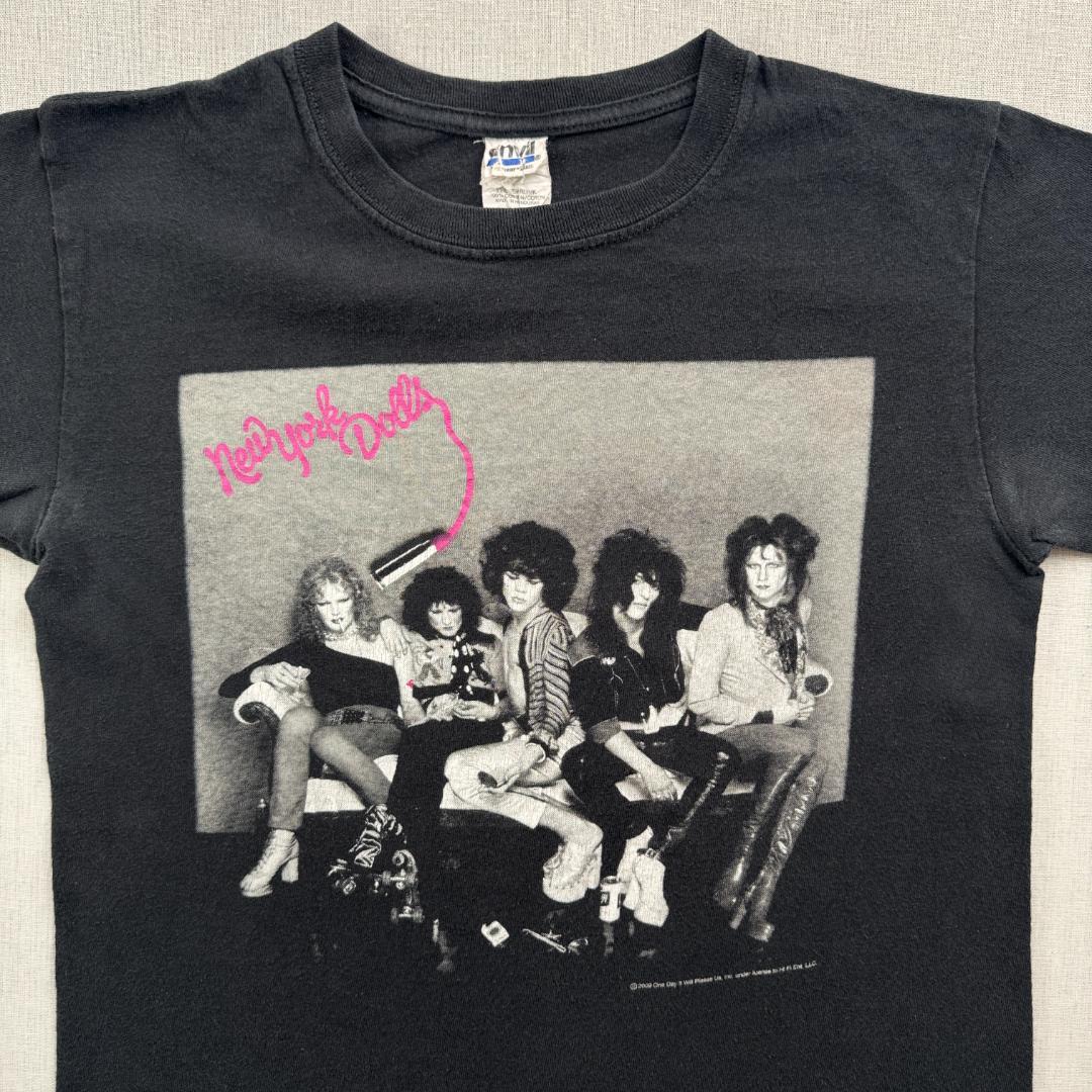 00s NEWYORK DOLLS Tシャツ ニューヨークドールズ ba-u-2505-074