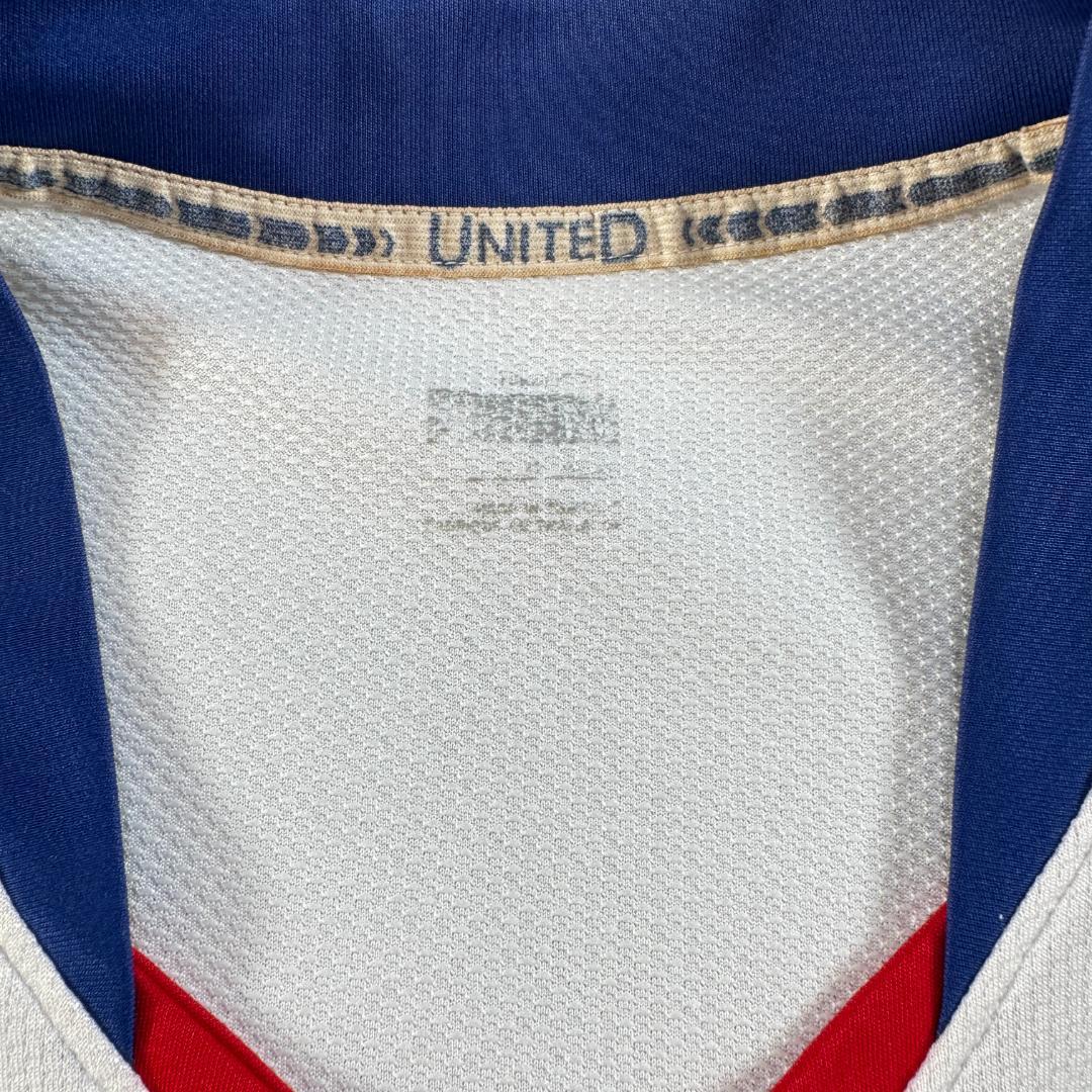 NKE マンチェスター ユナイテッド サッカー シャツ 白 マンU ゲームシャツ br-000011