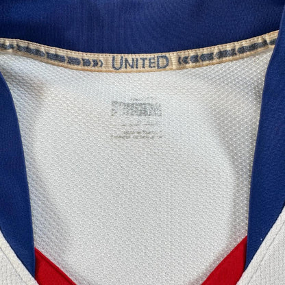 NKE マンチェスター ユナイテッド サッカー シャツ 白 マンU ゲームシャツ br-000011