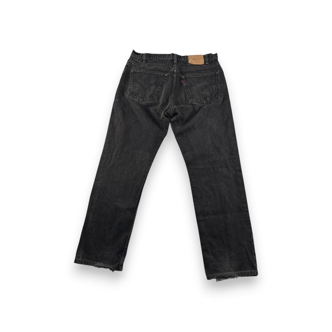 505 ブラックデニム 後染め カナダ製 W38 217 in-000015