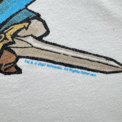 00s ゼルダの伝説 4つの剣 Tシャツ zelda ゲーム 白 ch-u-2505-009