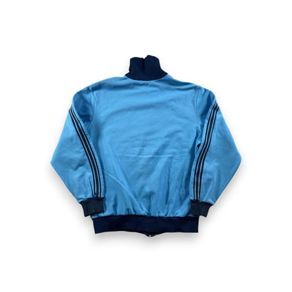 70s adidas アディダス トラックジャケット 青 6号 ジャージ ja-2603-060