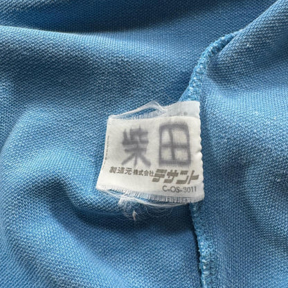 70s adidas アディダス トラックジャケット 青 6号 ジャージ ja-2603-060