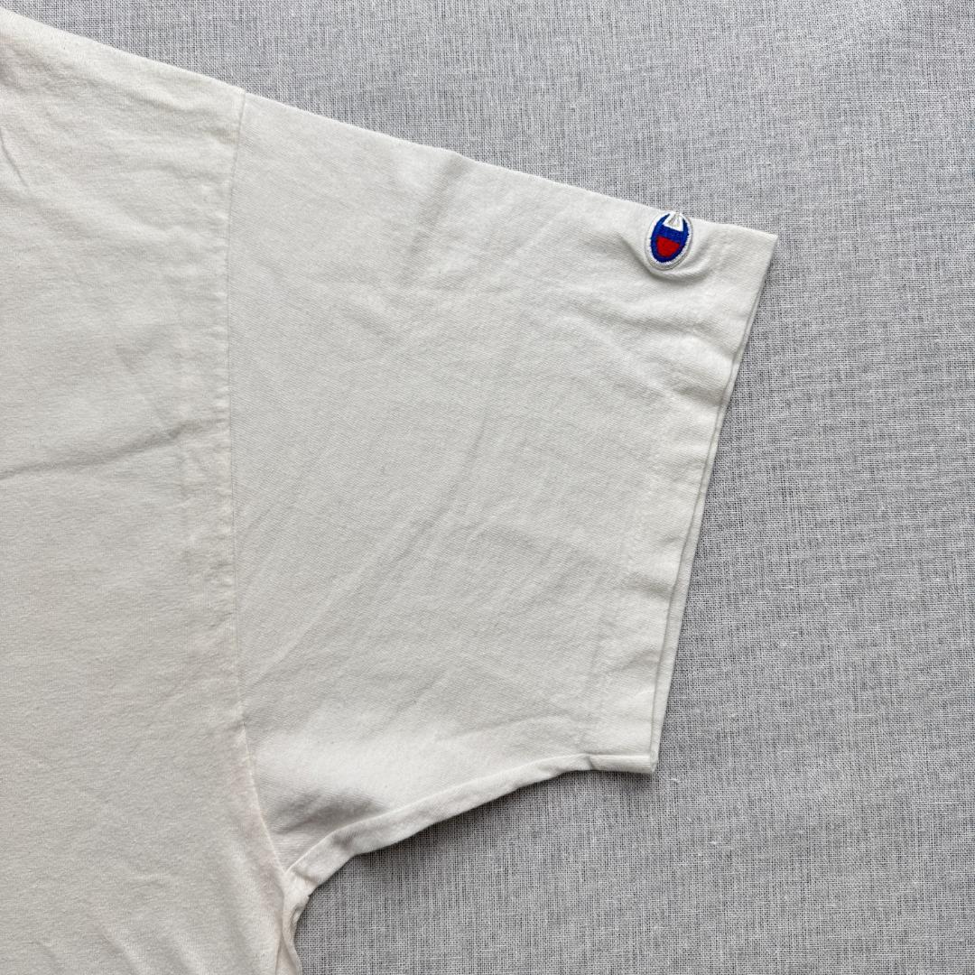 90s USA製 チャンピオン ハーバード大学 カレッジTシャツ 白 br-u-2505-001