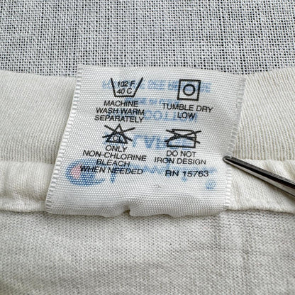 90s USA製 チャンピオン ハーバード大学 カレッジTシャツ 白 br-u-2505-001
