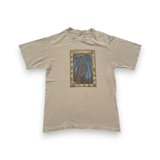 redwood Tシャツ ブラウン ベージュ 木 森 動物 アニマル a-u-2505-049