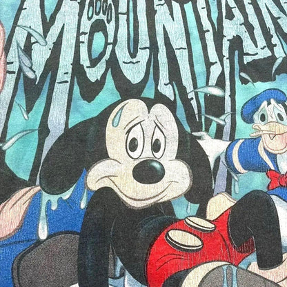 00sディズニー スプラッシュマウンテン Tシャツ タイダイ d-000018