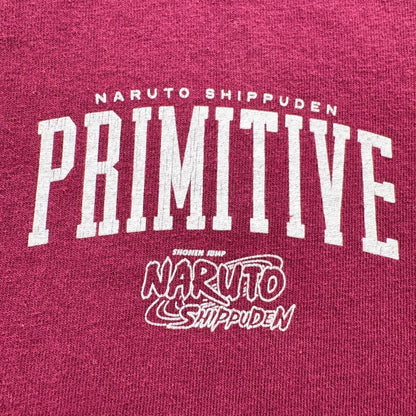 ナルト Primitive Tシャツ 赤 ch-u-2505-006