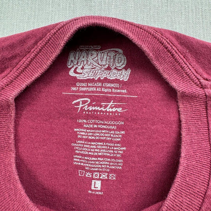ナルト Primitive Tシャツ 赤 ch-u-2505-006