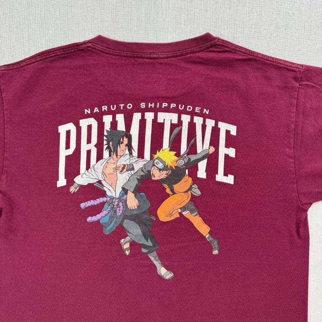 ナルト Primitive Tシャツ 赤 ch-u-2505-006