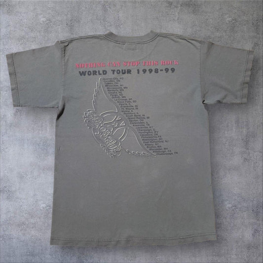 90s エアロスミス AERO FORCE ONE GIANTタグ USA製 L ba-000010