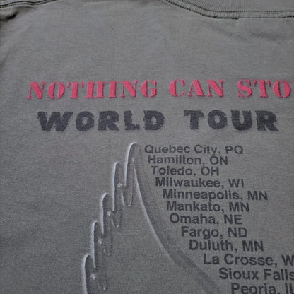 90s エアロスミス AERO FORCE ONE GIANTタグ USA製 L ba-000010