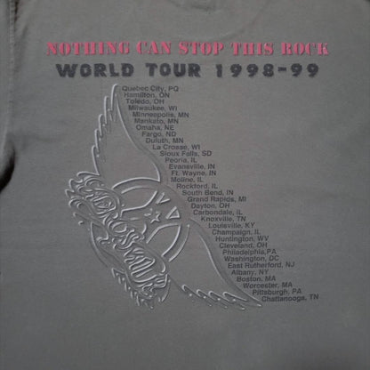 90s エアロスミス AERO FORCE ONE GIANTタグ USA製 L ba-000010