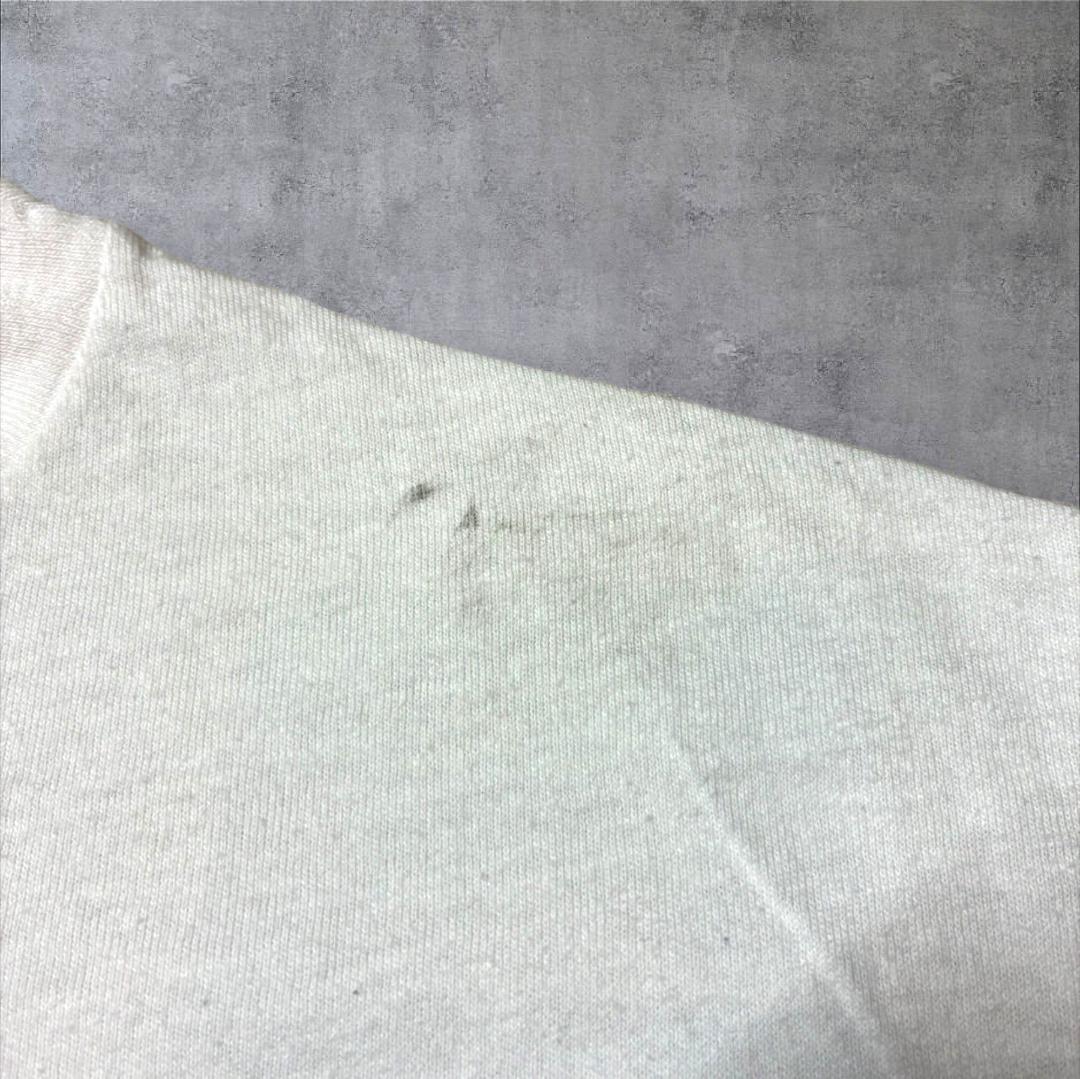 80s ゲイリーラーソン The Far Side アートT Hanes USA製  ホワイト L a-u-2505-076