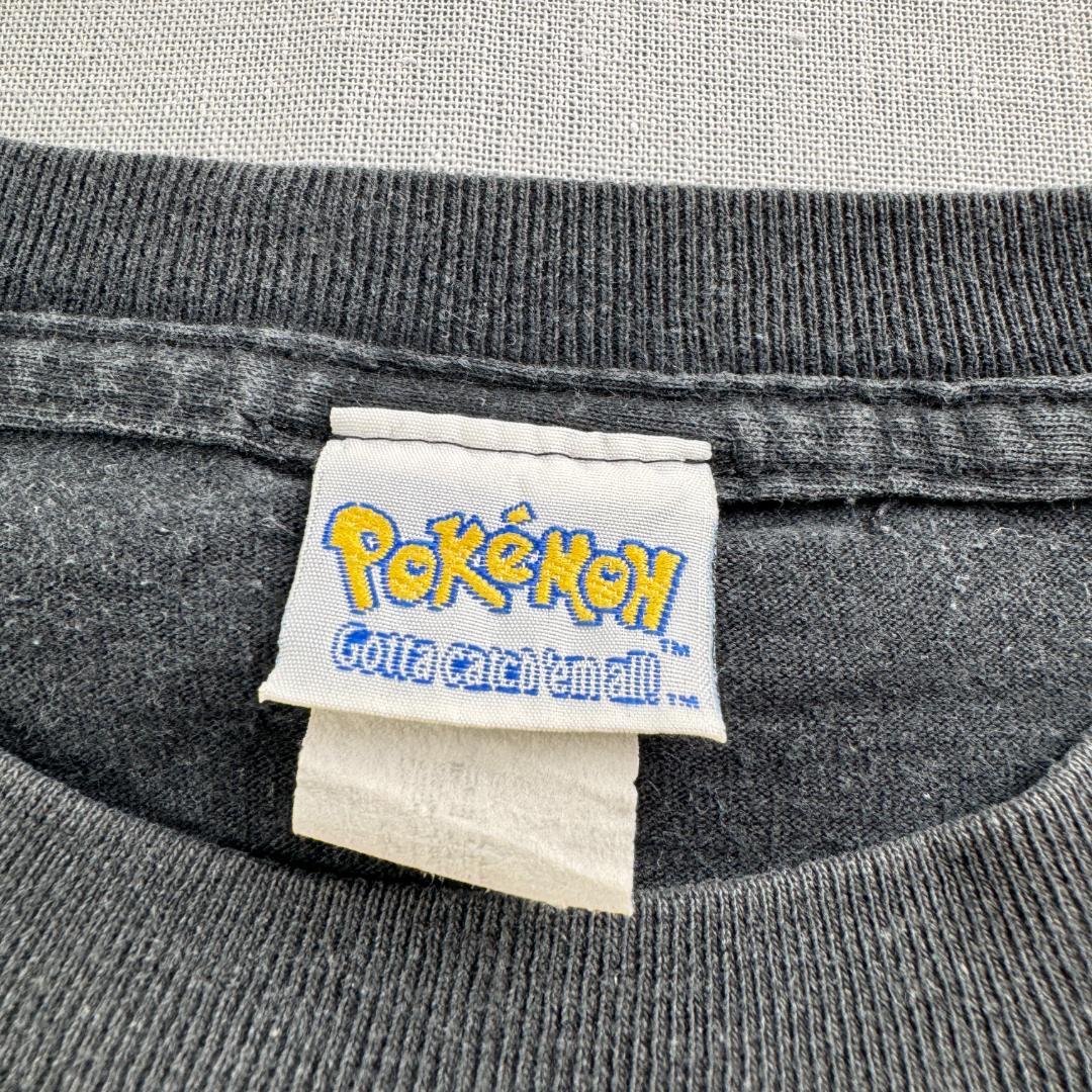 90s ポケモン リザードン Tシャツ 1999 黒 ch-t-2505-004