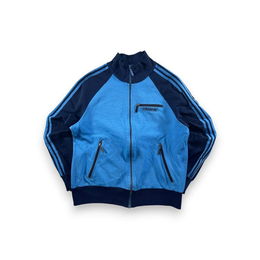 80s adidas アディダス トラックジャケット ブルー ユーゴスラビア製 ja-2603-031
