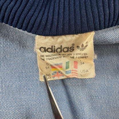 80s adidas アディダス トラックジャケット ブルー ユーゴスラビア製 ja-2603-031