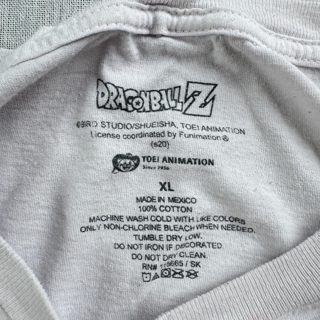 s20 ドラゴンボール 集合 Tシャツ 白 XL ch-x-2505-008