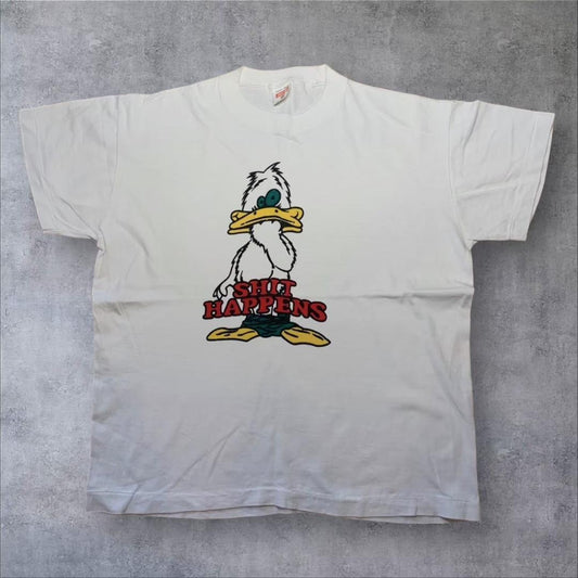 90s ドナルド Tシャツ キャラ 可愛い シングルステッチ ch-000018