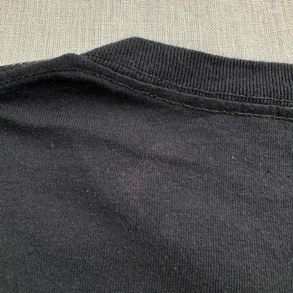 美品 00s 犬夜叉 Tシャツ 黒 ブラック ch-u-2505-003