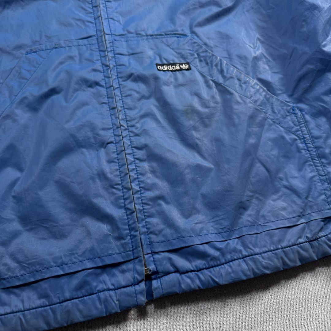70s 80s アディダス adidas VENTEX ナイロンジャケット 青 ad-u-2505-046