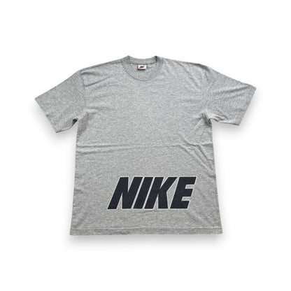 90s NIKE ナイキ 銀タグ Tシャツ グレー ロゴ シンプル br-u-2505-014