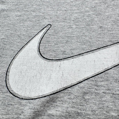 90s NIKE ナイキ 銀タグ Tシャツ グレー ロゴ シンプル br-u-2505-014