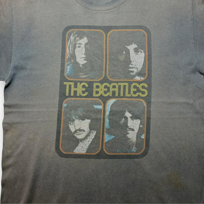 00s BEATLES ビートルズ バンドT グレー ba-u-2505-059