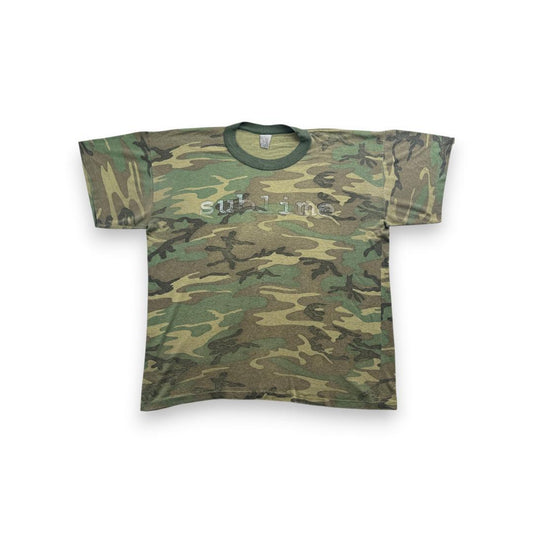80s 90s sublime サブライム 迷彩 Tシャツ ba-t-2505-003