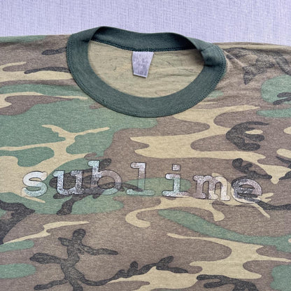 80s 90s sublime サブライム 迷彩 Tシャツ ba-t-2505-003