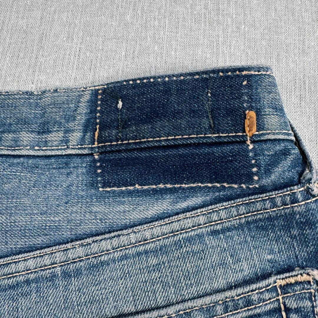 60s EDWIN デニム エドウィン W33 USA製 赤耳 pa-00016