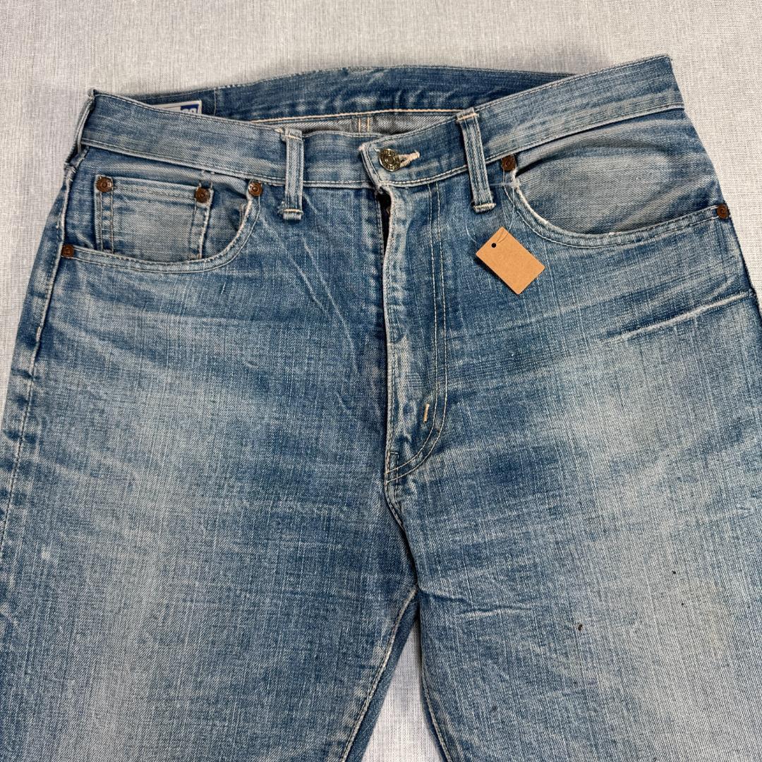 60s EDWIN デニム エドウィン W33 USA製 赤耳 pa-00016