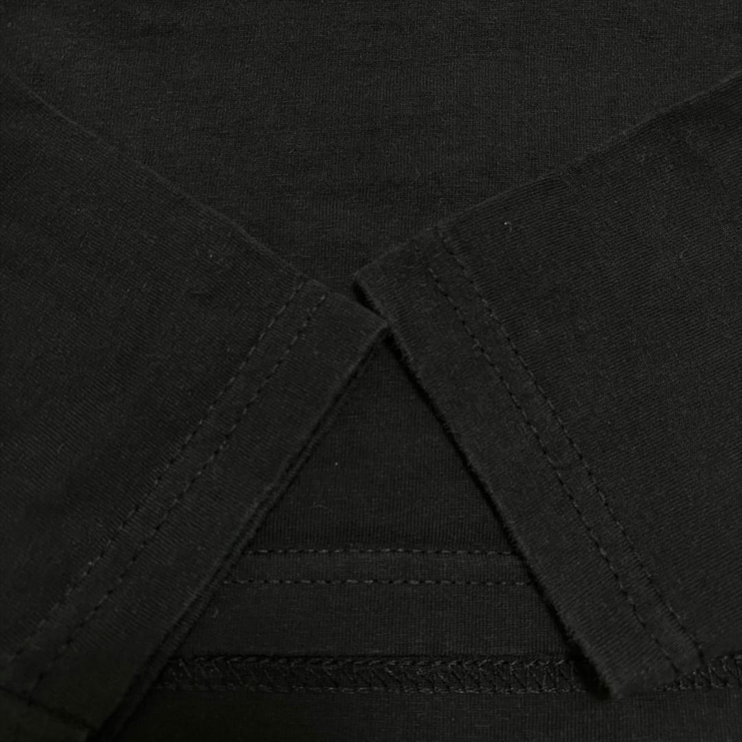 00s Apple アップル ロンT 企業T 黒 co-000031