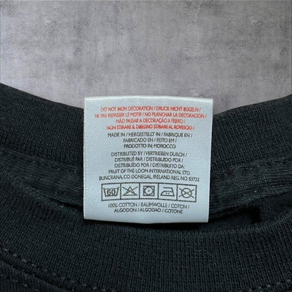 00s Apple アップル ロンT 企業T 黒 co-000031