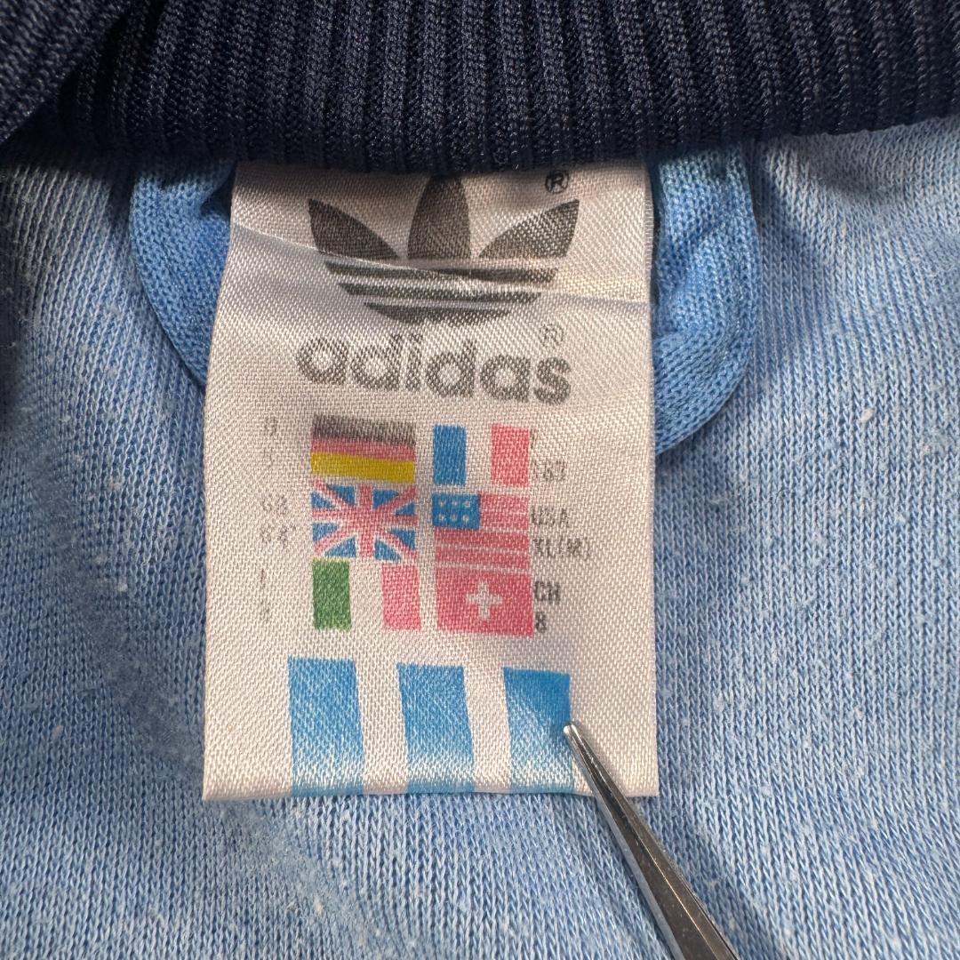 90s 00s adidas アディダス トラックジャケット ブルー ja-2603-030